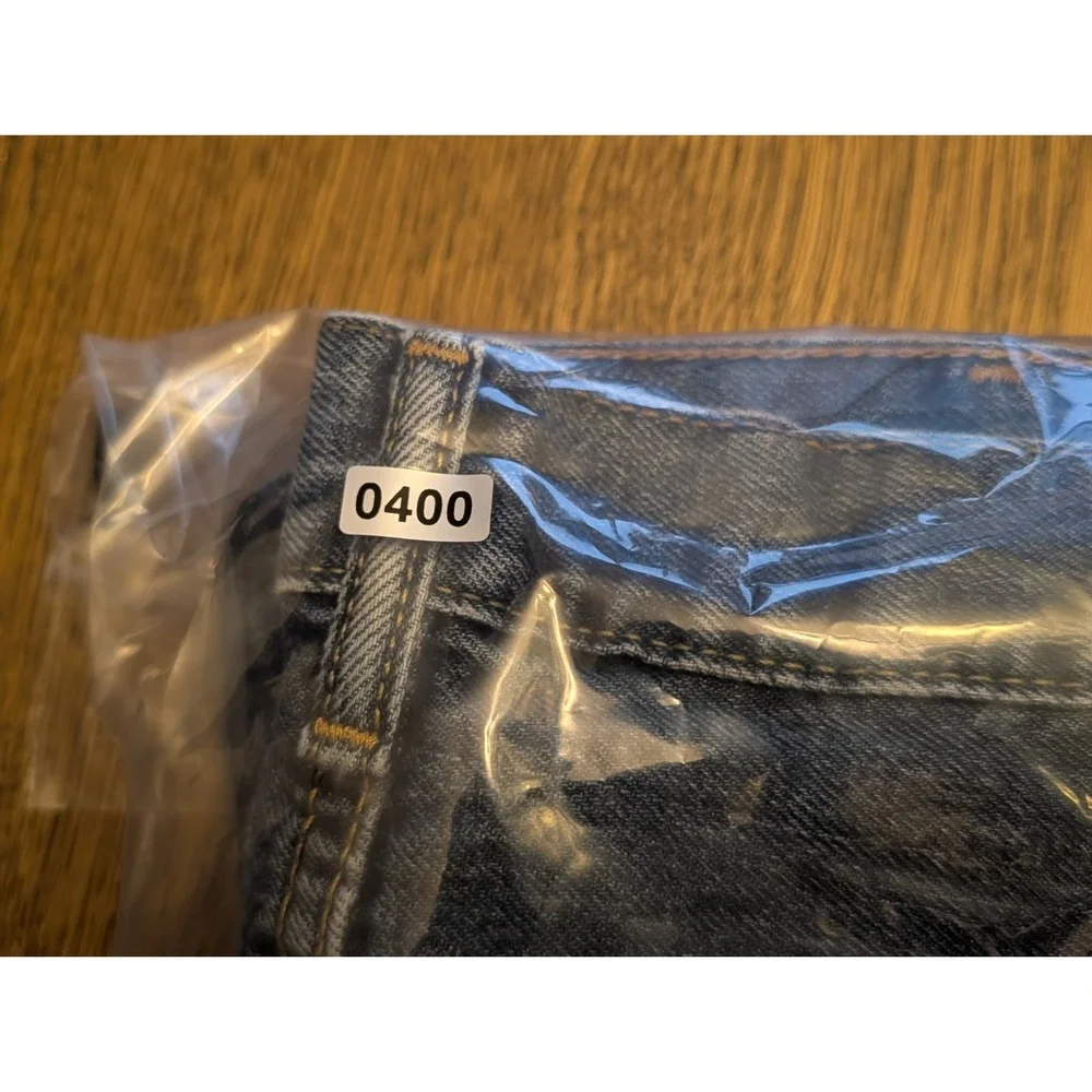 Levi's 550 Relaxed Fit Denim Dark Blue Jeans Pants Men's 42